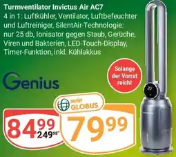 Globus Genius Turmventilator Invictus Air AC7 Angebot