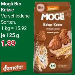 Globus demeter Mogli Bio Kekse Angebot