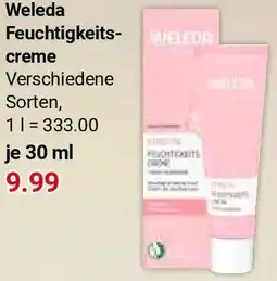 Globus Weleda Feuchtigkeitscreme Angebot