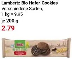Globus Lambertz Bio Hafer-Cookies Angebot