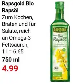 Globus Rapsgold Bio Rapsöl Angebot