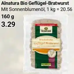 Globus Alnatura Bio Geflügel-Bratwurst Angebot