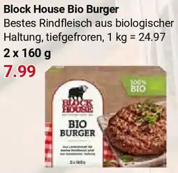 Globus Block House Bio Burger Angebot