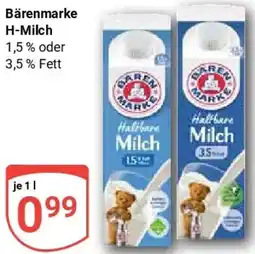 Globus Bärenmarke H-Milch Angebot