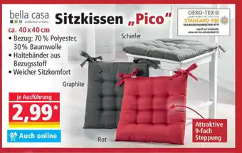 Norma Bella Casa Sitzkissen Pico Angebot