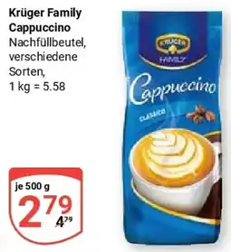 Globus Krüger Family Cappuccino Angebot