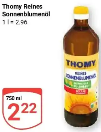 Globus Thomy Reines Sonnenblumenöl Angebot