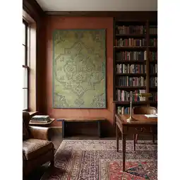Netto Marken-Discount Hochflorteppich Orient Grün 200 x 290 cm - TINGIR Kadima Design Angebot