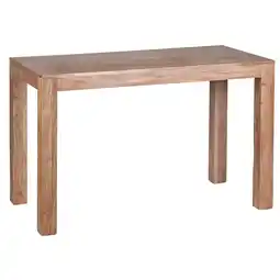 Netto Marken-Discount Esstisch Massivholz Rechteckig Zeitlos MUMBAI, Akazie 120x60x76 cm Angebot