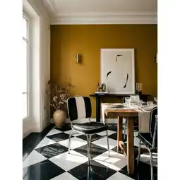 Netto Marken-Discount Esszimmerstuhl Kunstleder mit Rückenlehne und Polstersitz Retro 50er Jahre, Schwarz 47x45x90 cm Angebot