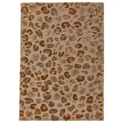 Netto Marken-Discount Teppich Leopard Natur 160 x 230 cm - SABLE Kadima Design Angebot