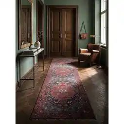 Netto Marken-Discount Läufer waschbar Rot 60 x 230 cm - HURST Kadima Design Angebot