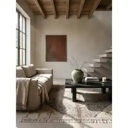 Netto Marken-Discount Flachgewebe-Teppich Natur 140 x 200 cm - BERMEO Kadima Design Angebot