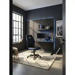 Netto Marken-Discount Kinderdrehstuhl Höhenverstellbar Ergonomisch Ohne Armlehne LUAN, Schwarz 63x63x103 cm Angebot