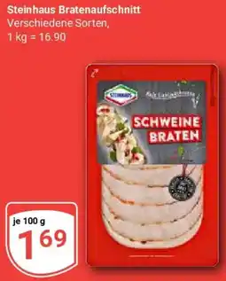 Globus Steinhaus Bratenaufschnitt Angebot