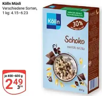 Globus Kölln Müsli Angebot