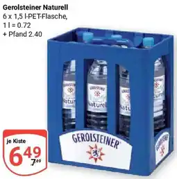 Globus Gerolsteiner Naturell Angebot