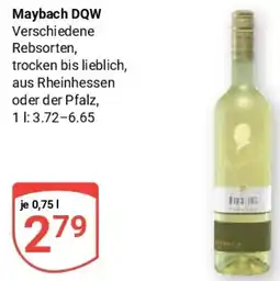 Globus Maybach DQW Angebot