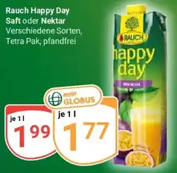 Globus Rauch Happy Day Saft oder Nektar Angebot