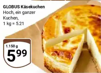 Globus GLOBUS Käsekuchen Angebot