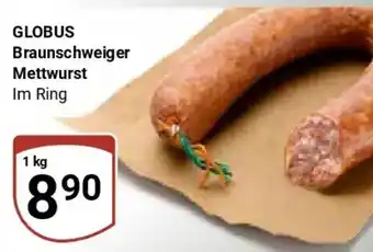 Globus GLOBUS Braunschweiger Mettwurst Angebot