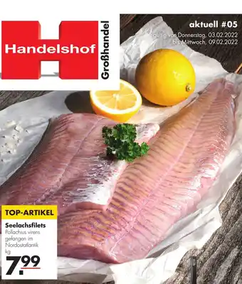 Handelshof Seelachsfilets Angebot