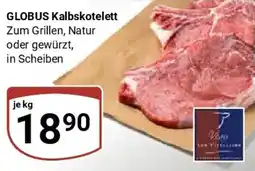 Globus GLOBUS Kalbskotelett Angebot