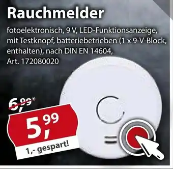 Sonderpreis Baumarkt Rauchmelder Angebot