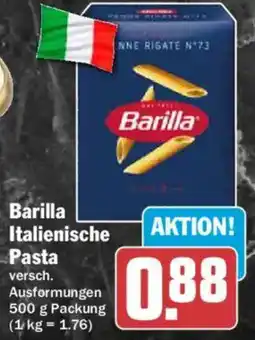 AEZ Barilla Italienische Pasta Angebot