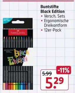 Rossmann Buntstifte Black Edition Angebot