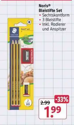 Rossmann Noris Bleistifte Set Angebot