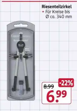 Rossmann Riesenteilzirkel Angebot
