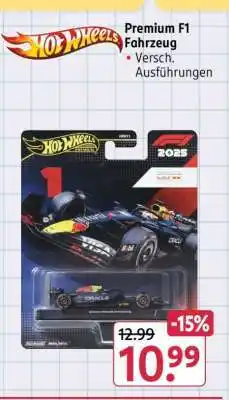 Rossmann Premium F1 Fahrzeug Angebot