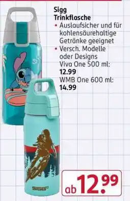 Rossmann SIGG Trinkflasche Angebot