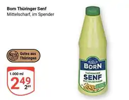 Globus BORN Thüringer Senf Angebot
