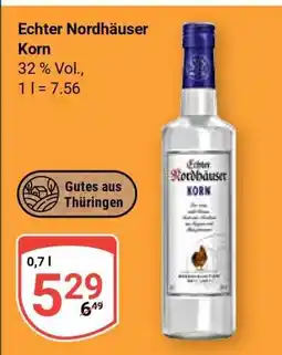 Globus Echter Nordhäuser Korn Angebot