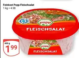 Globus Feinkost Popp Fleischsalat Angebot