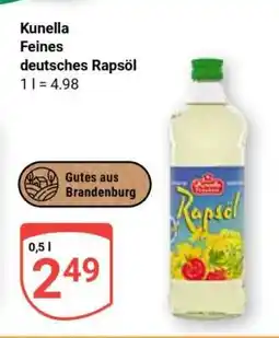 Globus Kunella Feines, deutsches Rapsöl Angebot