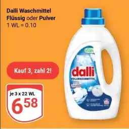 Globus Dalli Waschmittel Flüssig oder Pulver Angebot