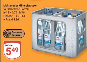 Globus Lichtenauer Mineralwasser Angebot