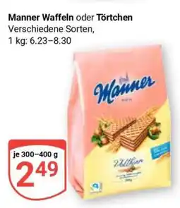 Globus Manner Waffeln oder Törtchen Angebot