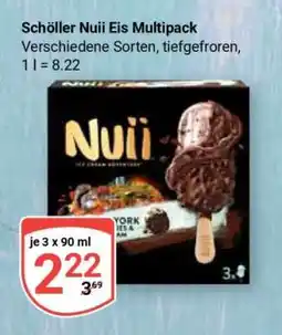 Globus Schöller Nuii Eis Multipack Angebot