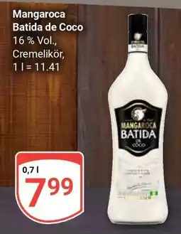 Globus MANGAROCA Batida de Côco Angebot