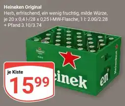Globus Heineken Original Angebot