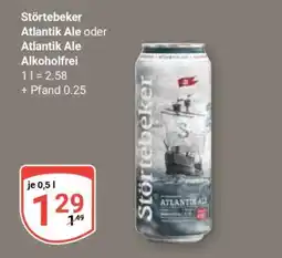 Globus Störtebeker Atlantik Ale oder Atlantik Ale Alkoholfrei Angebot