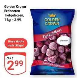 Globus Golden Crown Erdbeeren Angebot