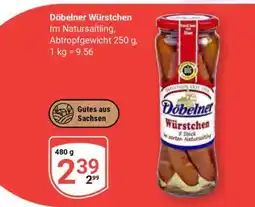 Globus Döbelner Würstchen Angebot