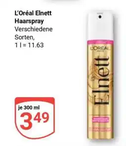 Globus L’Oréal Elnett Haarspray Angebot