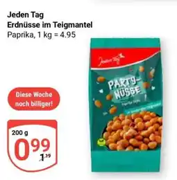 Globus Jeden Tag Erdnüsse im Teigmantel Angebot