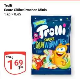 Globus TROLLI Saure Glühwürmchen Minis Angebot